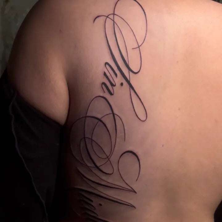 Ornamental Name Script