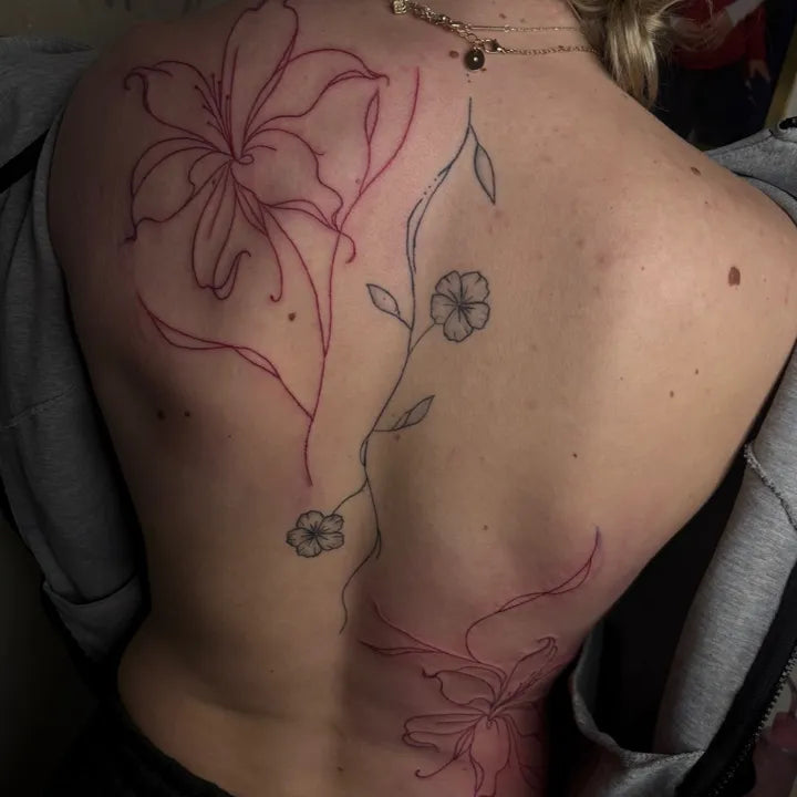 Botanical Back Piece
