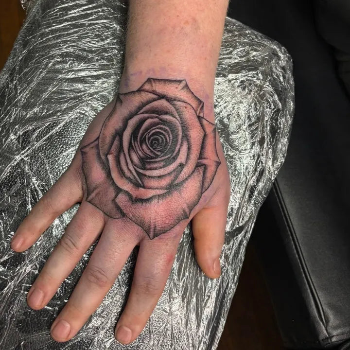 Black & Grey Rose